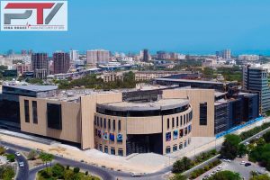 مقاوم سازی مجتمع تفریحی با مهاربند کمانش تاب تولید شرکت پویا تدبیر ویرا