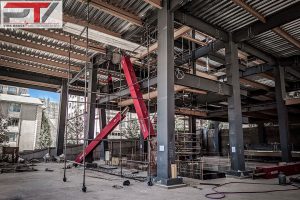 اجرای میراگرهای BRB یا همان مهاربندهای کمانش تاب در پروژه مجتمع مسکونی ولنجک تهران