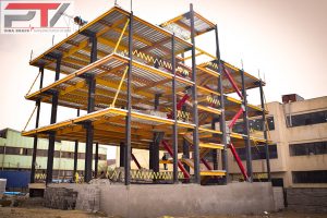 طراحی و تولید مهاربندهای کمانش تاب برای ساختمان اداری شوکامو توسط شرکت ویرا بریس